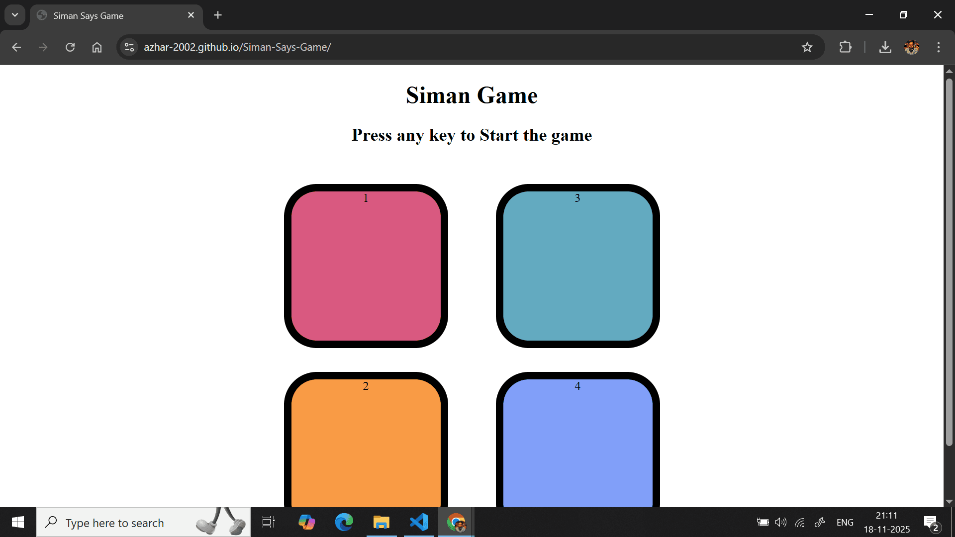 Siman-Says-Game